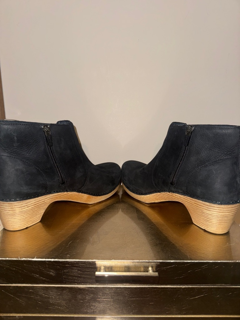 Dansko Black Ankle Booties - Picture 5 of 8